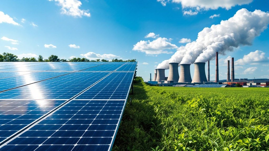 solar vs traditional energy