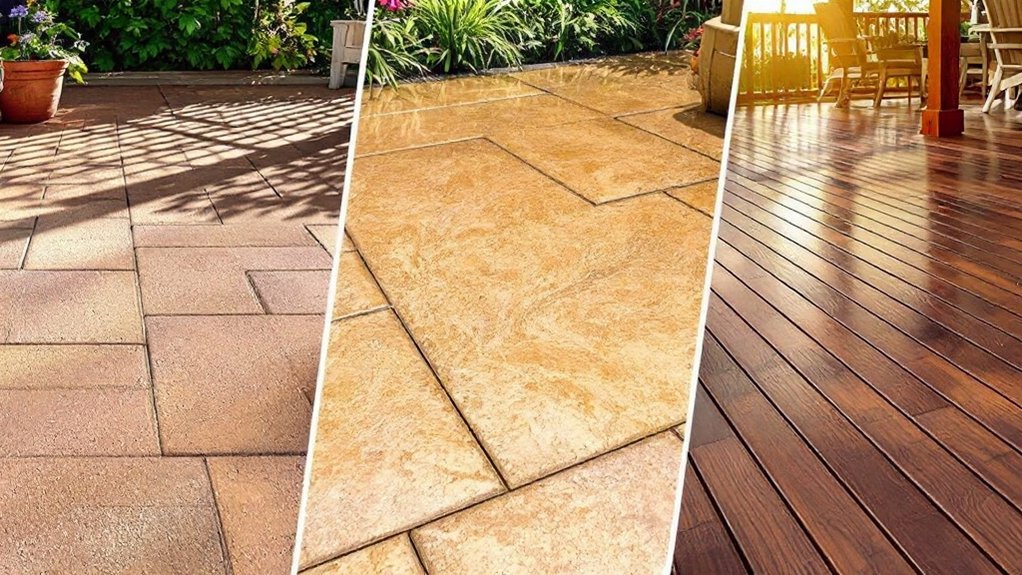 Decking Decisions: Pavers vs. Travertine vs. Wood Composites