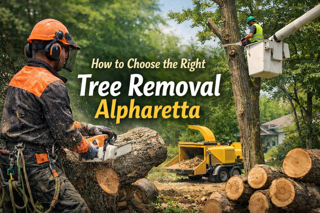 How to Choose the Right Tree Removal Alpharetta