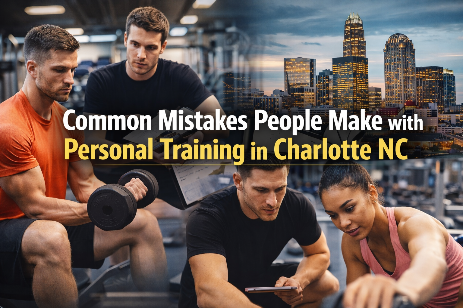Common Mistakes People Make with Personal Training in Charlotte NC