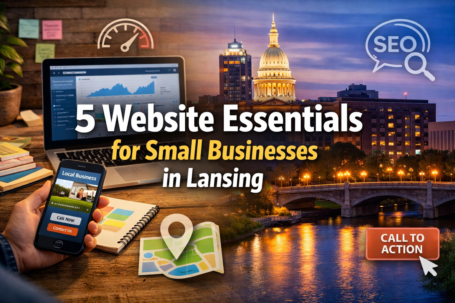5 Website Essentials for Small Businesses in Lansing
